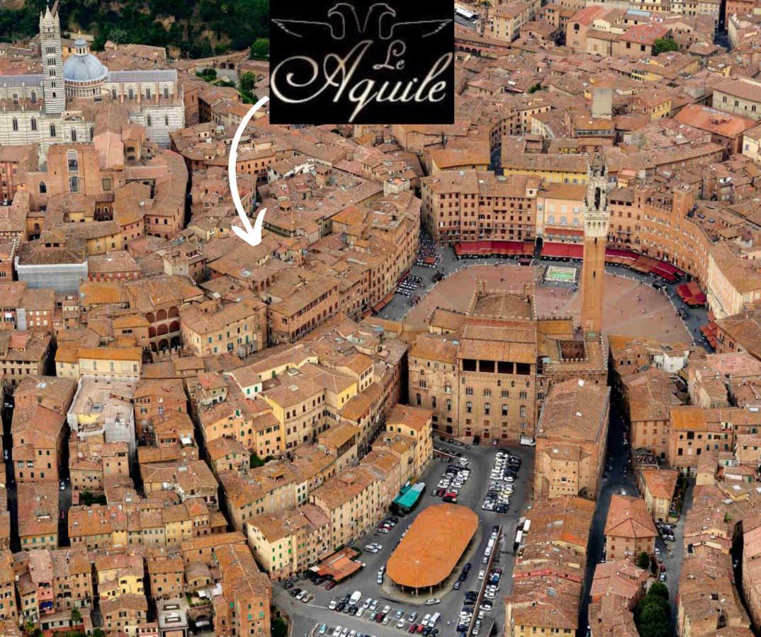 Bed and Breakfast Residenza D'Epoca Le Aquile Siena Exterior foto